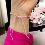 Fashion, accesorii si bijuterii - Femei - Bijuterii femei - Bratari femei - Bratara handmade roz snur 3 straturi Paty cu Miyuki si Turmalina Roz cu argint placat cu aur - Infinity.ro