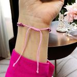 Fashion, accesorii si bijuterii - Femei - Bijuterii femei - Bratari femei - Bratara handmade roz snur 3 straturi Paty cu Miyuki si Turmalina Roz cu argint placat cu aur - Infinity.ro