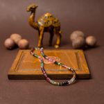 Fashion, accesorii si bijuterii - Femei - Bijuterii femei - Coliere femei - Choker Felicity din turmalina multicolora rondele A++, inchidere din Argint 925 - Infinity.ro