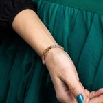 Fashion, accesorii si bijuterii - Femei - Bijuterii femei - Bratari femei - Bratara Felicity din turmalina multicolora rondele A++, inchidere din Argint 925 - Infinity.ro