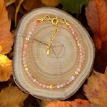 Fashion, accesorii si bijuterii - Femei - Bijuterii femei - Bratari femei - Bratara dama Piatra Soarelui Anjali cu argint placat cu aur - Infinity.ro