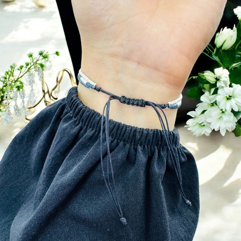 Fashion, accesorii si bijuterii - Femei - Bijuterii femei - Bratari femei - Bratara handmade snur, 3 straturi din Miyuki, Iolit si Hematit - Infinity.ro