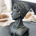 Fashion, accesorii si bijuterii - Femei - Bijuterii femei - Coliere femei - Colier Boho din pietre de Amazonit si Perle naturale, Bono, din cupru placat cu aur - Infinity.ro
