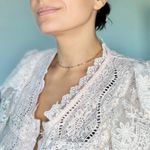 Fashion, accesorii si bijuterii - Femei - Bijuterii femei - Coliere femei - Colier Boho Turmalina curcubeu multicolora Adelin, placat cu aur - Infinity.ro