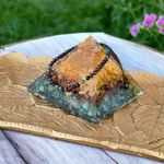 Fashion, accesorii si bijuterii - Femei - Bijuterii femei - Bratari femei - Bratara Snur dama din pietre naturale Aimee, cristale de Obsidian si Malachit cu accesorii din argint 925 - Infinity.ro