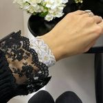 Fashion, accesorii si bijuterii - Femei - Bijuterii femei - Bratari femei - Bratara lata eleganta impletita manual din margele Miyuki, Zamora - Infinity.ro