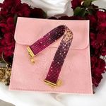 Fashion, accesorii si bijuterii - Femei - Bijuterii femei - Bratari femei - Bratara dama eleganta multistrat din margele miyuki, impletita manual-Molly - Infinity.ro