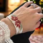 Fashion, accesorii si bijuterii - Femei - Bijuterii femei - Bratari femei - Bratara handmade eleganta, impletita cu Margele Miyuki, Selma - Infinity.ro