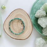 Fashion, accesorii si bijuterii - Femei - Bijuterii femei - Bratari femei - Bratara dama din Jad Turcoaz Livia cu accesorii din argint 925 - Infinity.ro