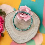 Fashion, accesorii si bijuterii - Femei - Bijuterii femei - Bratari femei - Bratara dama din Jad Turcoaz Livia cu accesorii din argint 925 - Infinity.ro