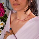 Fashion, accesorii si bijuterii - Femei - Bijuterii femei - Coliere femei - Colier choker Minis pietre semipretioase Rodonit - Infinity.ro