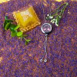 Fashion, accesorii si bijuterii - Femei - Bijuterii femei - Coliere femei - Medalion Pentru Aromaterapie COPACUL VIETII INIMA, cu Lant Snake din Otel Inoxidabil, 52.5 cm - Infinity.ro