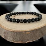 Fashion, accesorii si bijuterii - Barbati - Bijuterii barbati - Bratari barbati - Bratara barbati eleganta Jamil din Onix si Piatra de Lava - Infinity.ro