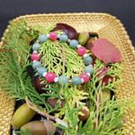 Fashion, accesorii si bijuterii - Femei - Bijuterii femei - Bratari femei - Bratara dama Odette, din pietre semipretioase de Jad Verde si Jad Rosu, margele de 8mm - Infinity.ro