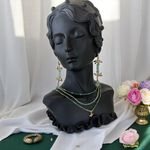 Fashion, accesorii si bijuterii - Femei - Bijuterii femei - Coliere femei - Colier handmade in 3 straturi verde Safyia cu Miyuki, Jad Verde si argint - Infinity.ro