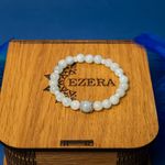 Fashion, accesorii si bijuterii - Femei - Bijuterii femei - Bratari femei - Bratara dama Serena din cristale de Acvamarin si Angelit, cu accesorii din Argint 925 - Infinity.ro