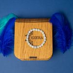 Fashion, accesorii si bijuterii - Femei - Bijuterii femei - Bratari femei - Bratara dama Serena din cristale de Acvamarin si Angelit, cu accesorii din Argint 925 - Infinity.ro
