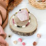 Fashion, accesorii si bijuterii - Femei - Bijuterii femei - Bratari femei - Descopera un univers fascinant al culorii- Bratara din Perle Naturale si Cristale de Turmalina Multicolora cu argint - Infinity.ro