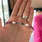 Fashion, accesorii si bijuterii - Femei - Bijuterii femei - Coliere femei - Descopera Magia si Eleganta in Colierul Nostru Unic din Perle Naturale si Cristale de Turmalina Multicolora cu argint - Infinity.ro