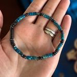 Fashion, accesorii si bijuterii - Barbati - Bijuterii barbati - Bratari barbati - Bratara barbati Caspian cu rondele de sediment marin si hematit cu ochi de tigru - Infinity.ro