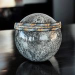 Fashion, accesorii si bijuterii - Femei - Bijuterii femei - Bratari femei - Bratara snur miyuki pentru femei, Jouri in nuante metalice de gri si auriu - Infinity.ro