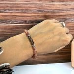 Fashion, accesorii si bijuterii - Femei - Bijuterii femei - Bratari femei - Bratara dama Carina din cristale de Piatra Soarelui si Cuart Fumuriu cu accesorii din argint 925 - Infinity.ro