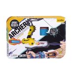 Jucarii, Copii si Bebe - Jucarii si jocuri - Jucarii de rol - Arme de jucarie - Set cu arbaleta, tinta si 12 gloante moi, pentru copii de 3 ani+, albastru-galben - Infinity.ro