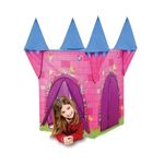 Jucarii, Copii si Bebe - Jucarii si jocuri - Jucarii de exterior - Casute si corturi copii - Cort pentru Copii, model castel si printesa, 3 ani+, 110x110x132cm, roz - Infinity.ro