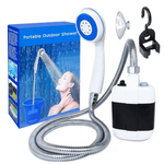 Sport si Outdoor - Camping - Accesorii camping si drumetii - Dus Portabil Pentru Camping , Pompa Electrica, Acumulator 2200 mAh, Autonomie 2h, Incarcare USB - Infinity.ro