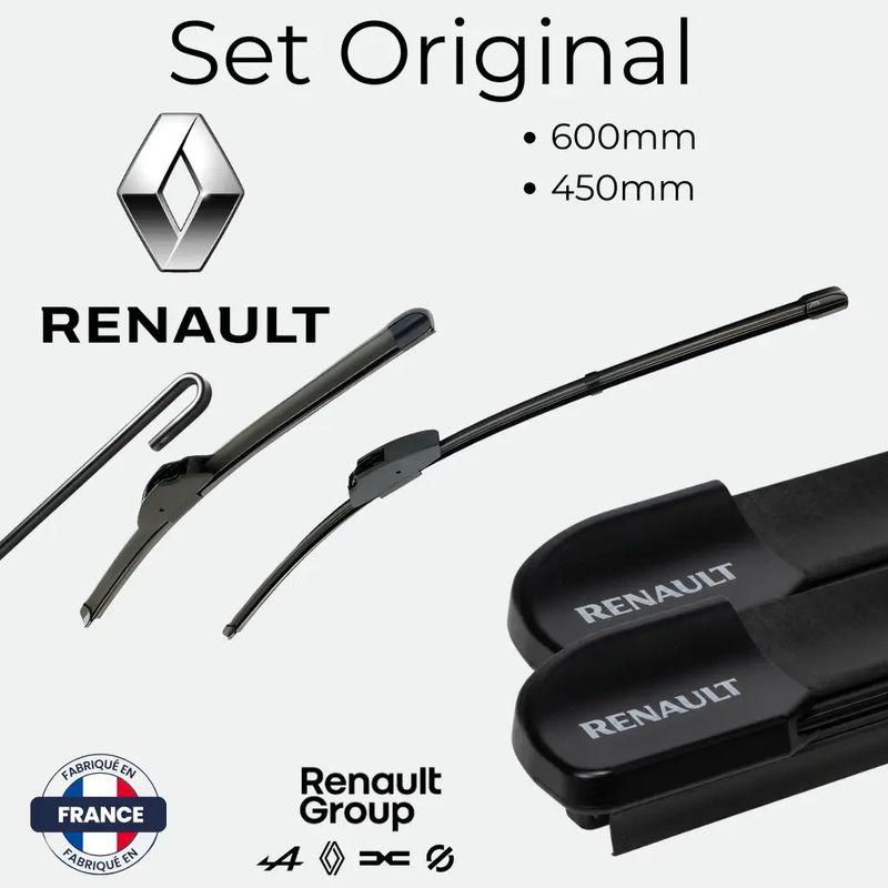 Auto si Moto - Intretinere auto - Stergatoare - Set Lamele Stergatoare Parbriz Renault Laguna I Hatchback 600/450mm - Infinity.ro