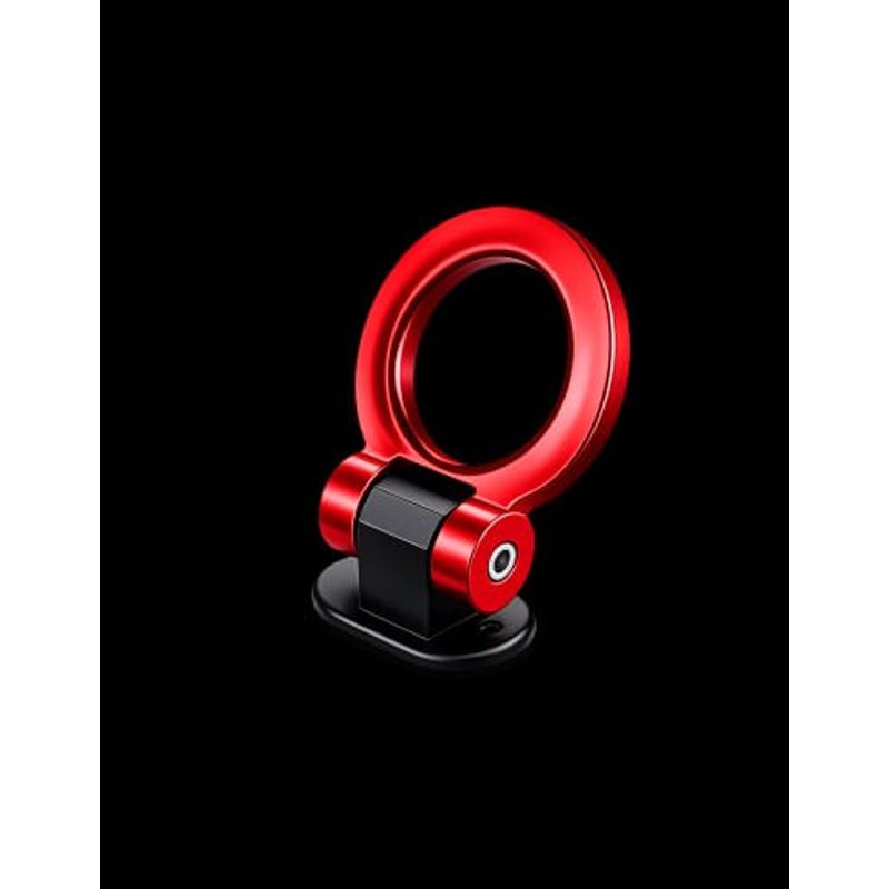 Auto si Moto - Piese auto si accesorii - Caroserie - Ornamente exterior auto - Ornament Racing Carlig Remorcare ce se Monteaza pe Baza, Rosu - Infinity.ro