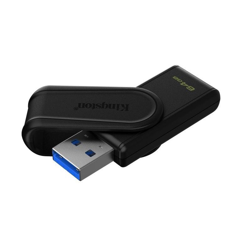 PC, gaming si accesorii - Periferice PC - Memorii USB - USB 64GB DATATRAVELER EXODIA S usb 3.2 Black - Infinity.ro