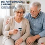 Ingrijire personala si Cosmetice - Sanatate si wellness - Aparate medicale - Pulsoximetre - Pulsoximetru Digital Linomag® pentru Deget, Ecran OLED, Masurare SpO2 si Puls, Oprire Automata, Alb/Gri - Infinity.ro