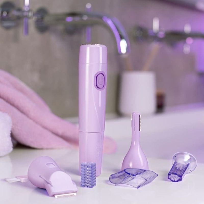 Ingrijire personala si Cosmetice - Aparate & accesorii ingrijire personala - Aparate de ras si tuns - Aparate de ras electrice - Aparat de ras, Wilkinson Intuition Perfect Finish 4in1, set cu 4 capete - Infinity.ro