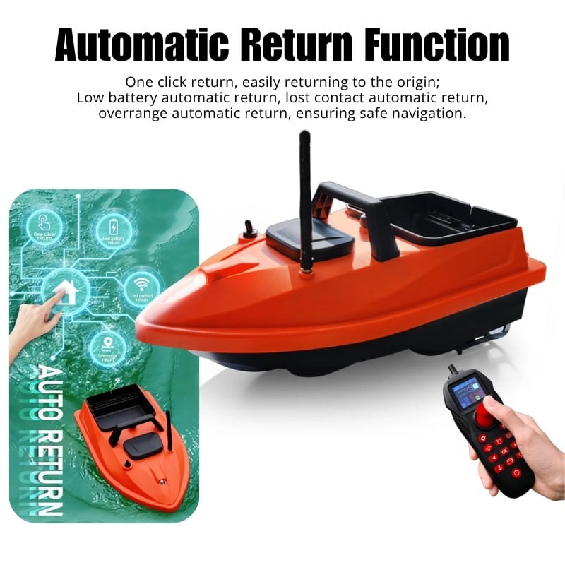 Sport si Outdoor - Sporturi acvatice - Pescuit - Echipament suplimentar pentru pescuit - Barca Plantat, Nadit si Momit iUni V805 GPS, 3500mAh, 1.5kg, 500m, 15km/h - Infinity.ro