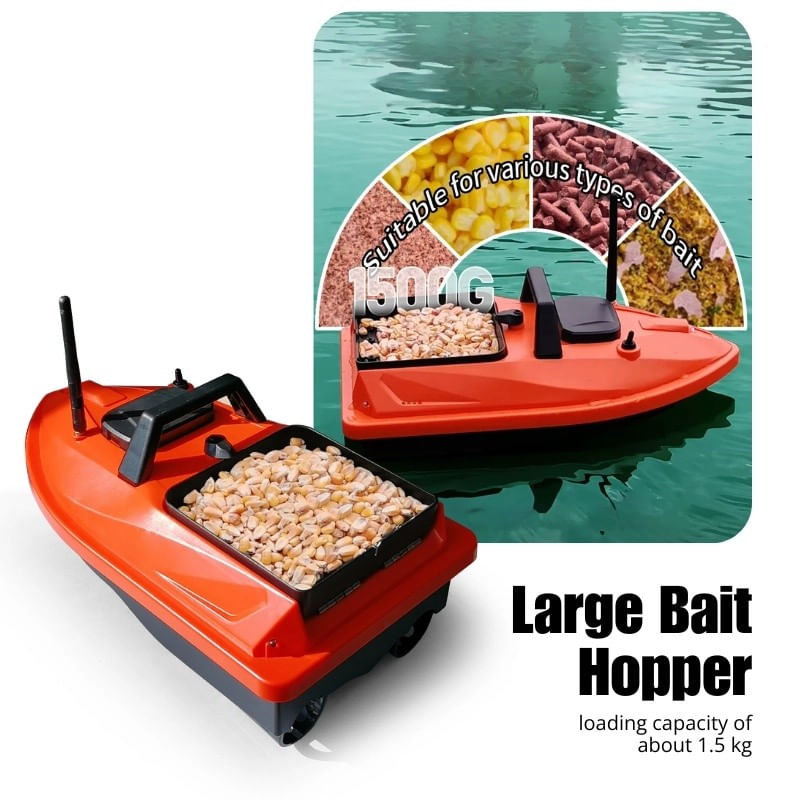 Sport si Outdoor - Sporturi acvatice - Pescuit - Echipament suplimentar pentru pescuit - Barca Plantat, Nadit si Momit iUni V805 GPS, 3500mAh, 1.5kg, 500m, 15km/h - Infinity.ro