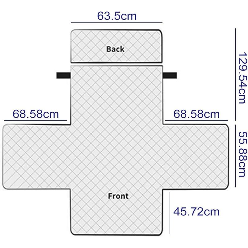 Casa si Gradina - Textile si covoare - Huse pentru mobilier - Husa crem pentru fotoliu, cu protectie cotiere, moale, lavabila, 68.6x63,5x55.9 cm - Infinity.ro