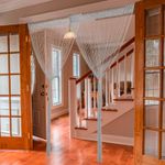 Casa si Gradina - Textile si covoare - Perdele si draperii - Perdele - Perdele decorative fasii gri pentru cadrul usii 100v200 cm, set 2 bucati - Infinity.ro