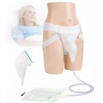 Ingrijire personala si Cosmetice - Ingrijire personala - Igiena intima - Scutece adulti si chiloti incontinenta - Set incontinenta urinara pentru femei, Koopsio, palnie urinara din silicon, 1000 ml si 2000 ml, marime ajustabila - Infinity.ro