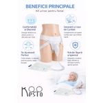 Ingrijire personala si Cosmetice - Ingrijire personala - Igiena intima - Scutece adulti si chiloti incontinenta - Set incontinenta urinara pentru femei, Koopsio, palnie urinara din silicon, 1000 ml si 2000 ml, marime ajustabila - Infinity.ro