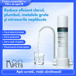 Casa si Gradina - Sanitare - Instalatii hidro - Sisteme filtrare instalatii - Cartus filtru apa Koopsio F8, Compatibil cu Filtru de Apa F8 cu 5 Etape de Filtrare - Infinity.ro