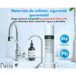 Casa si Gradina - Sanitare - Instalatii hidro - Sisteme filtrare instalatii - Cartus filtru apa Koopsio F8, Compatibil cu Filtru de Apa F8 cu 5 Etape de Filtrare - Infinity.ro