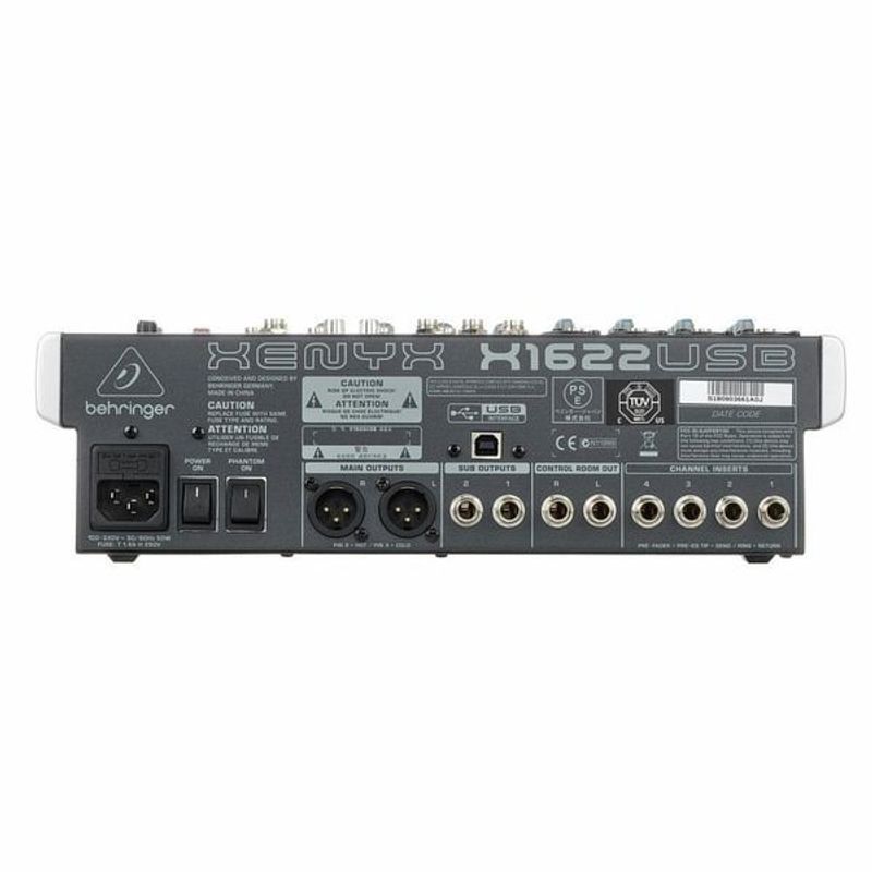 TV, Audio-Video si Foto - Audio profesionale - Mixere audio - Mixer Audio Behringer Xenyx X1622USB - Infinity.ro