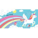 Carti si Birotica - Carti - Carti pentru copii - Carti interactive - Slide and See Unicorns – Carte interactiva pentru copii 6+ luni, Usborne - Infinity.ro