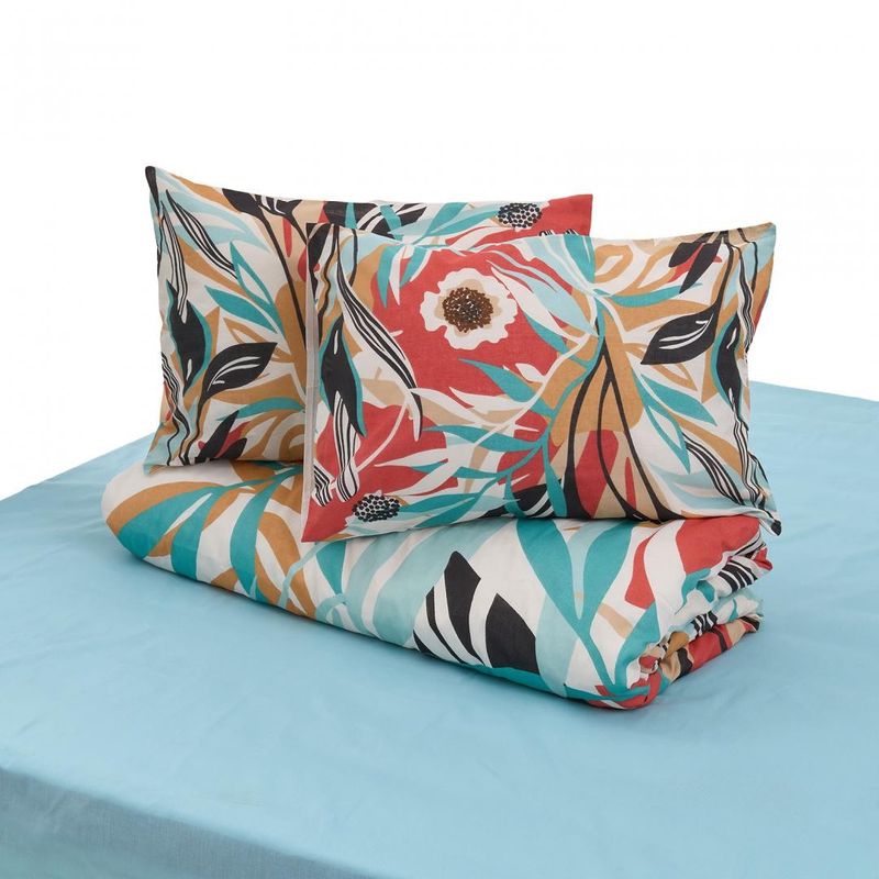 Casa si Gradina - Textile si covoare - Lenjerii de pat - Seturi de lenjerie - Lenjerie de pat Heinner Home Dubla BBC 4 piese, 132TC, Amon - Infinity.ro