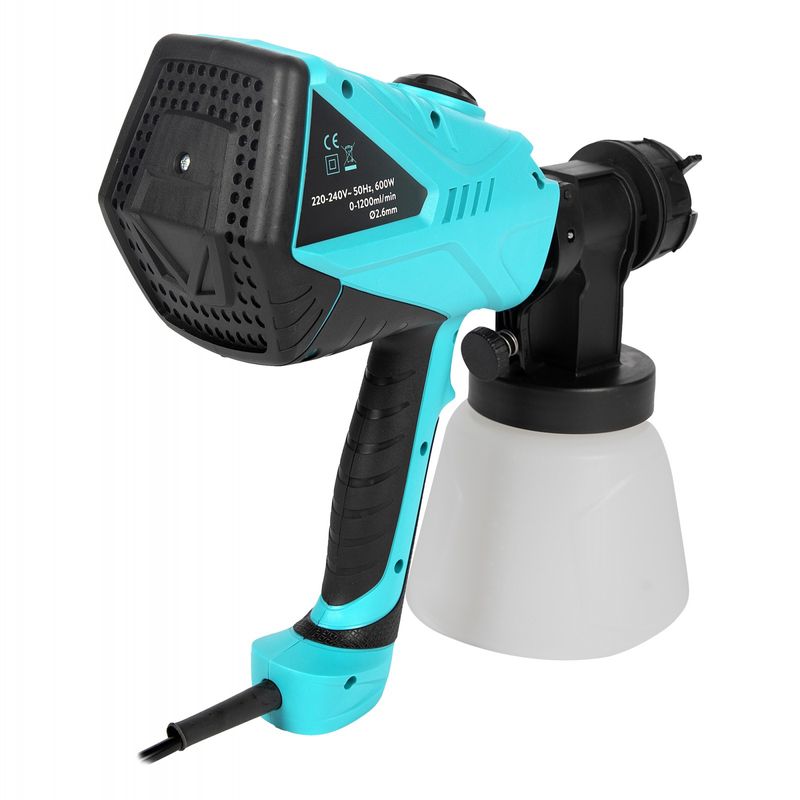 Casa si Gradina - Constructii - Vopsea si tencuieli - Unelte de vopsit si tencuit - Pistol electric de vopsit 600W 1200 ml/min - Infinity.ro