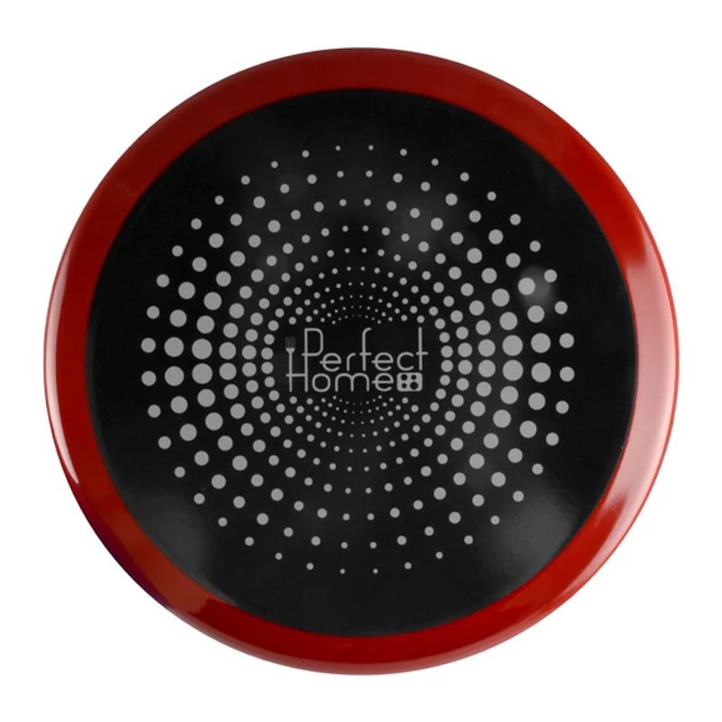 Casa si Gradina - Bucatarie si vesela - Vase pentru gatit - Oale si cratite - Cratita emailata bordo cu capac, 20 cm, 3 litri - Infinity.ro