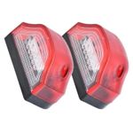 Auto si Moto - Electrice auto - Iluminare si semnalizare - Becuri auto - Set de 2 lampi LED numar camion , remorca12V-24V Xentech Light, 6 LED - Infinity.ro