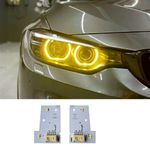 Auto si Moto - Electrice auto - Iluminare si semnalizare - Becuri auto - Set de 2 module LED DRL Yellow CSL BMW Seria 4 F32/F33/F36 – Faruri LED fara adaptiv – OEM 63117493227 / 63117493228 - Infinity.ro