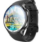 Laptop, Telefoane si Tablete - Wearables si gadgeturi - Wearables - Smartwatch-uri - Smartwatch Hoco Y24 Amoled – Apeluri Bluetooth – Negru impermeabil IP67 - Infinity.ro